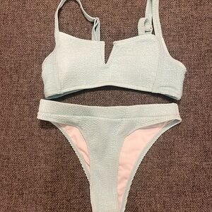 mint bikini set